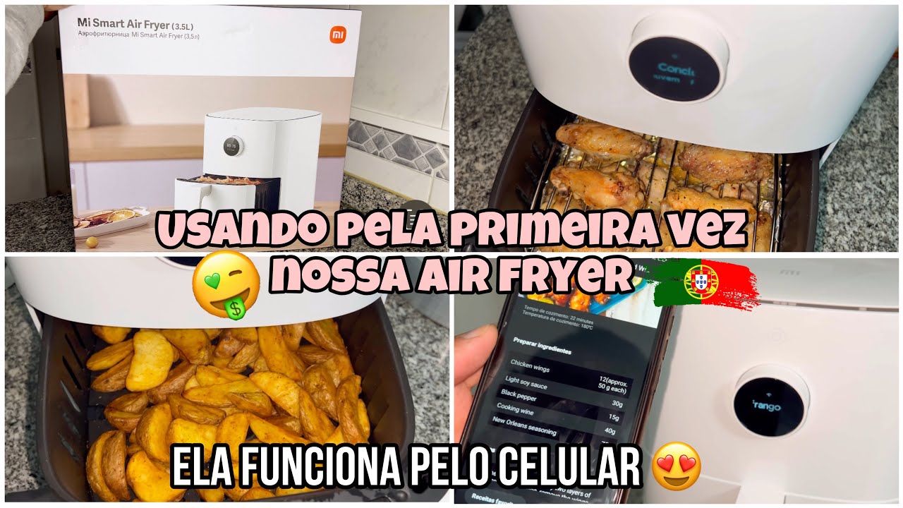 Unboxing🇵🇹 COMPREI A AIR FRYER DA XIAOMI