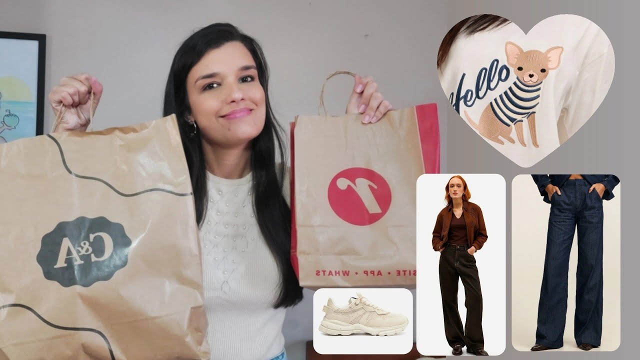 Comprinhas: Renner, C&A, Arezzo, Natura...