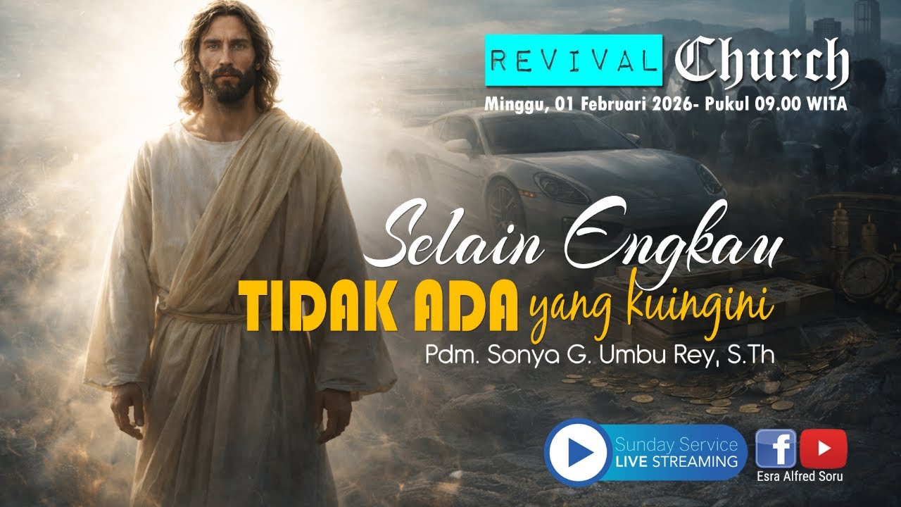IBADAH ONLINE GKIN REVIVAL KUPANG | 1 FEB 2026 | 09.00 WITA | Pdt. Sonya Umbu Rey, S.Th