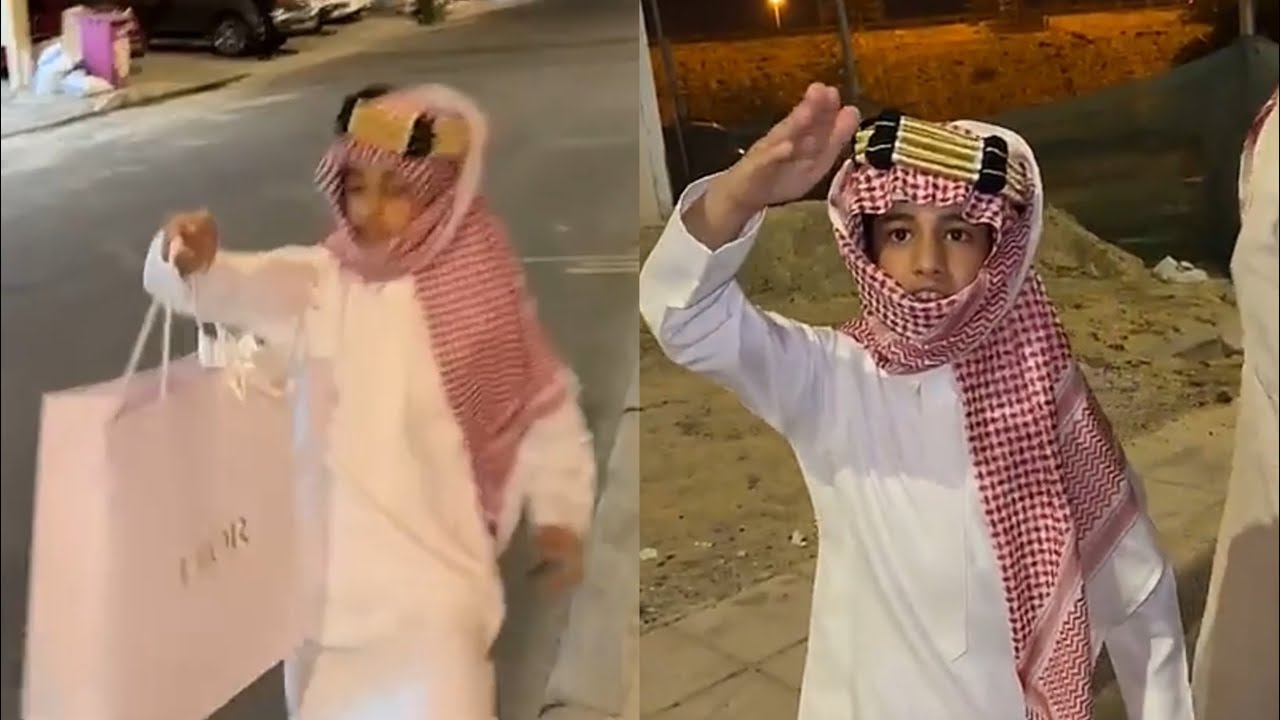 احمد جايب هدية ديور لفراج 😂 مايعرف ينطق اسمها 😂#فراج_قزيع_السهلي سنابات فراج قزيع السهلي