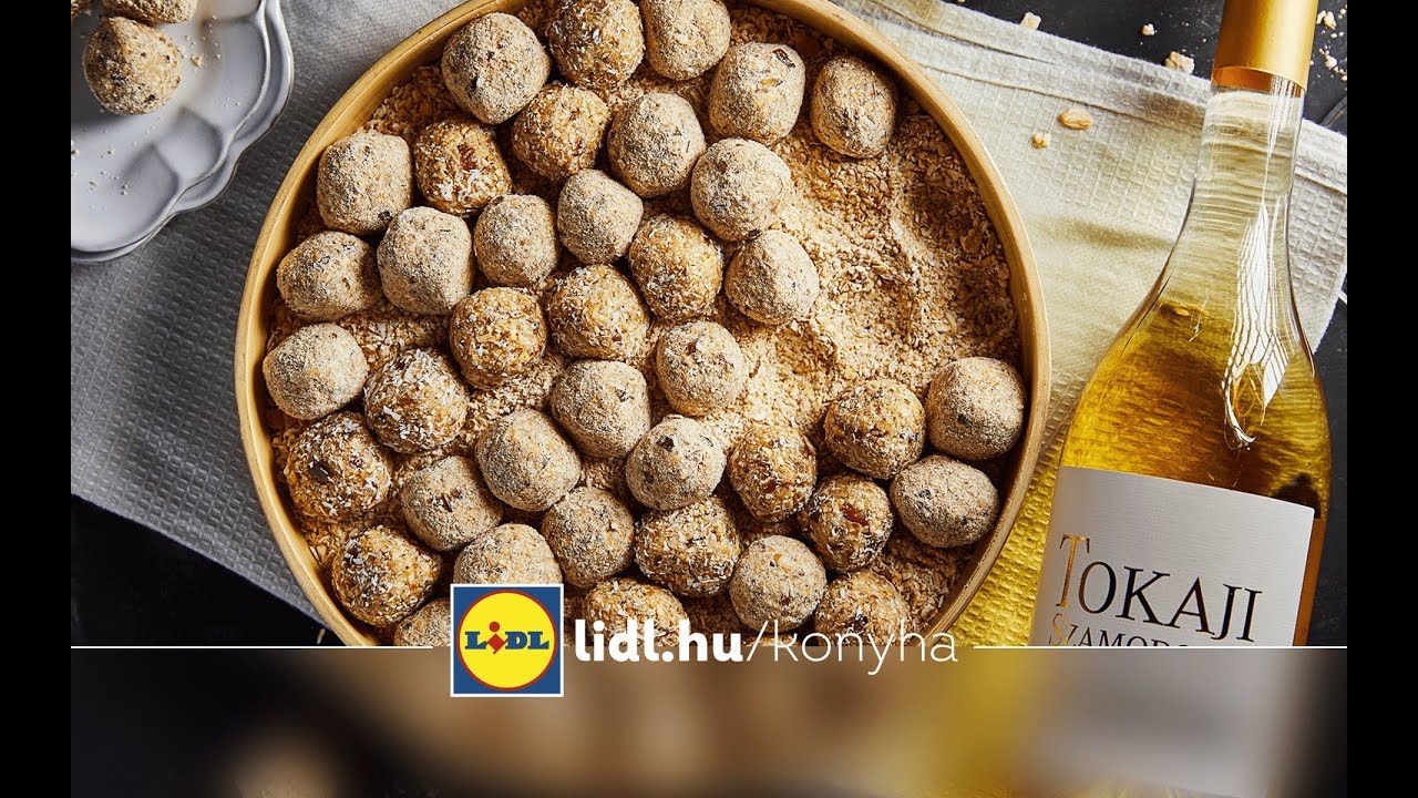 Sz&eacute;ll Tam&aacute;s - Zabpehely bonbon | Lidl Konyha