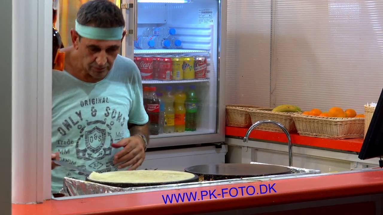 Julio Pancake man, Alcudia Mallorca