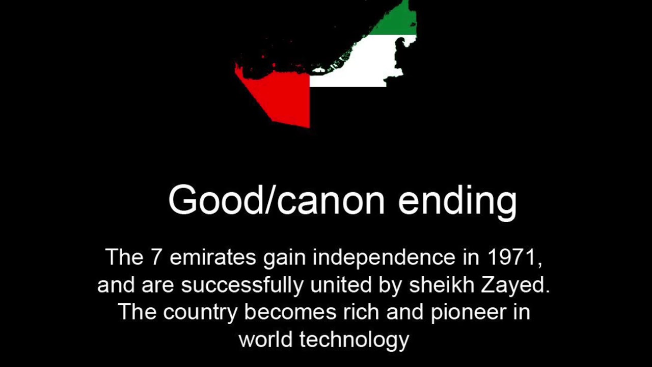 UAE: all endings