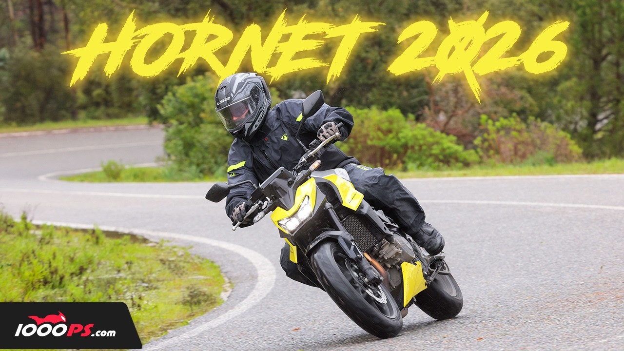 Outshines every quickshifter! Honda CB750 Hornet E-Clutch 2026