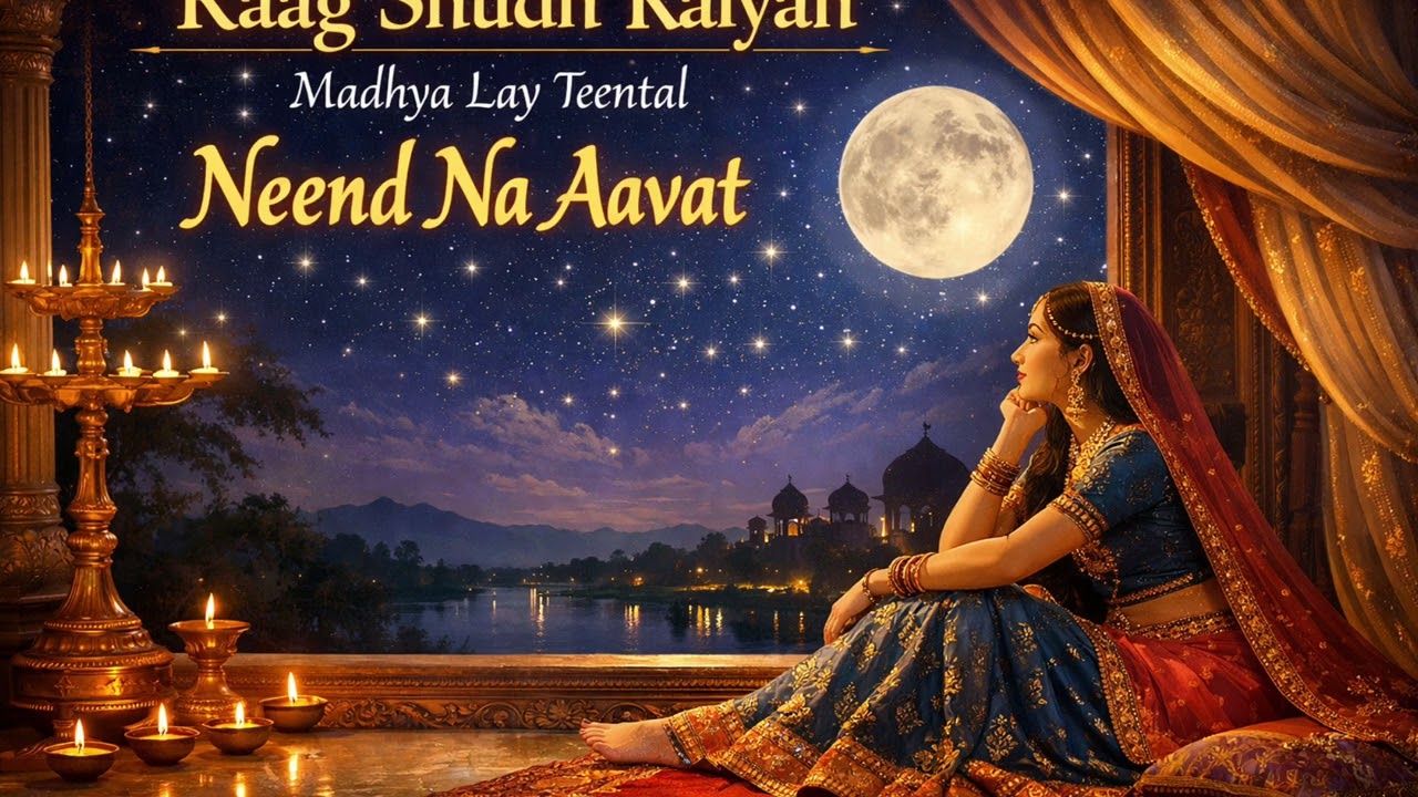 Raag shudh kalyaan | Madhy lay Teental bandish | Tutorial | Vanita s