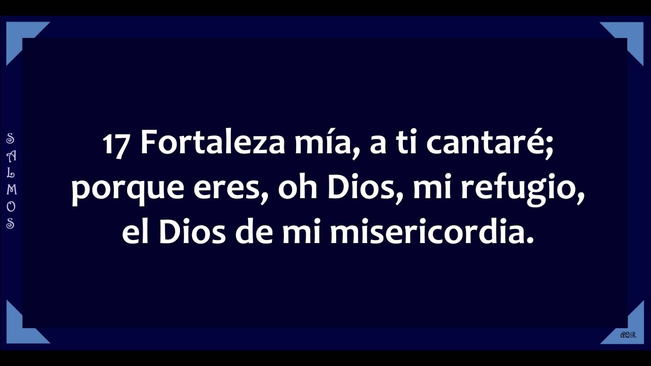 Salmos cap&iacute;tulos 59-60 (Audio, Letra)