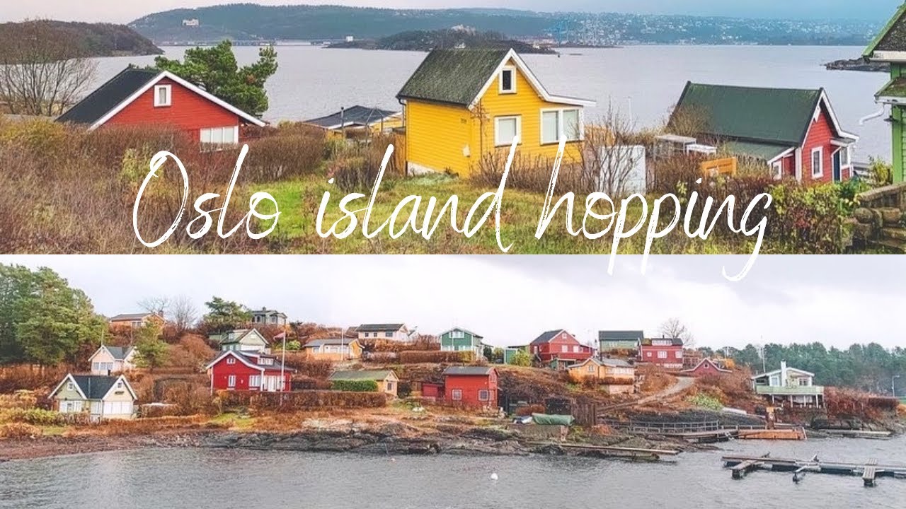 Island hopping around Oslo Fjord in Winter