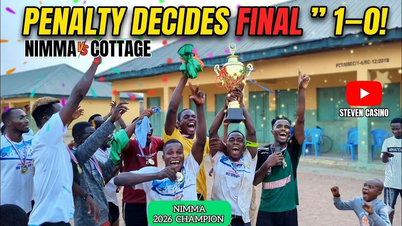 NIMMA vs COTTAGE | Unity Cup Final |Ice-Cold Penalty Wins The Final 🥶⚽ 🏆