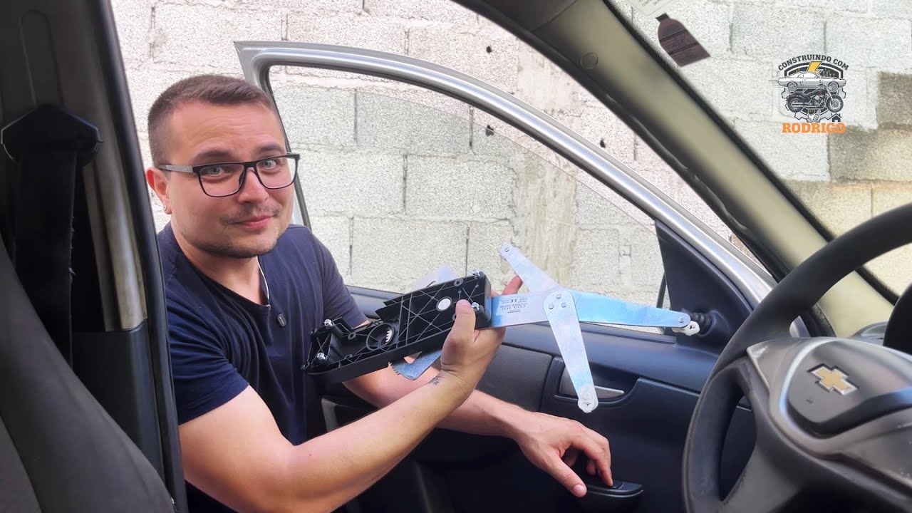 Troca da máquina de vidro do celta