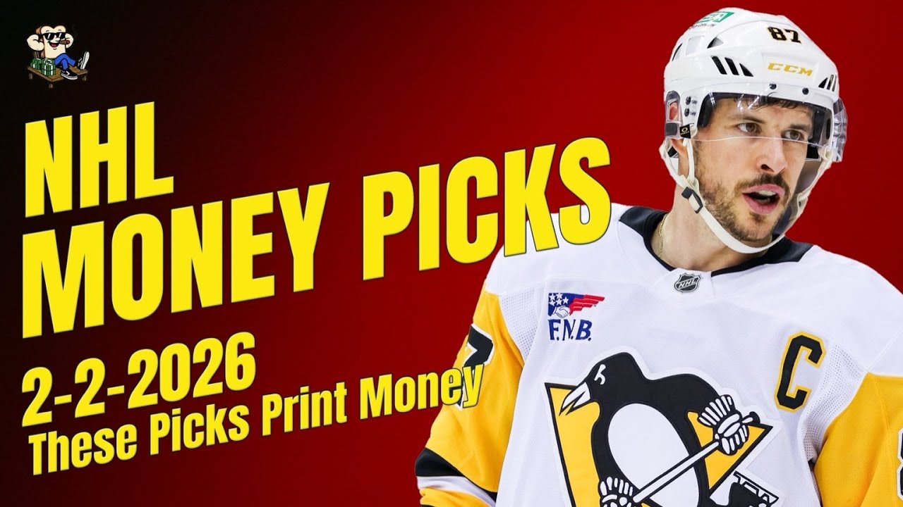 NHL MONEY PICKS for 2-2-2026 – These Picks Print Money