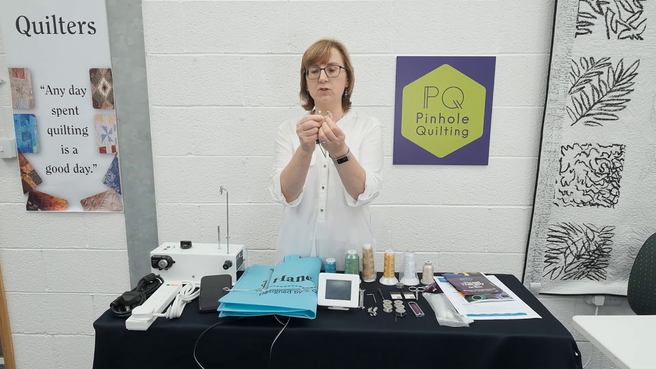 What do you get with your Handi Quilter Sweet Sixteen from Pinhole Quilting?