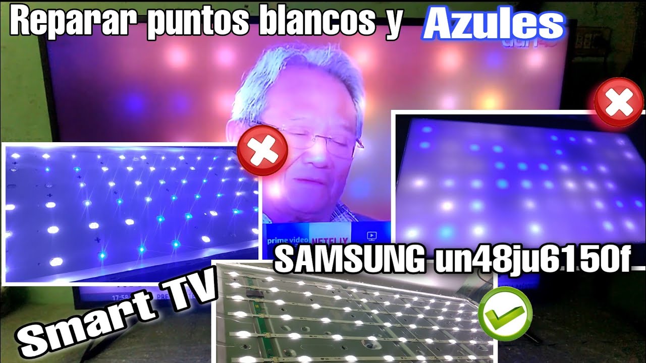 reparar leds en tv Samsung
