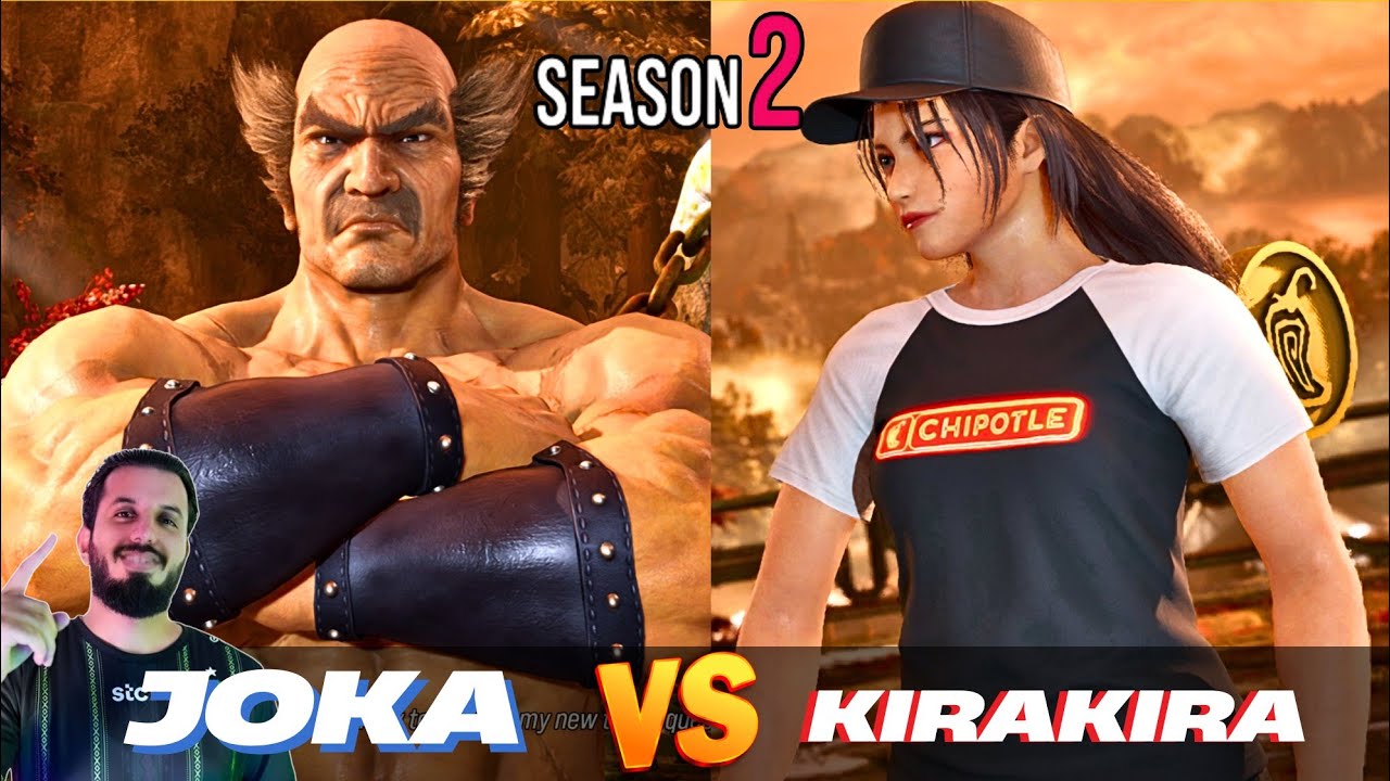 Tekken 8 - Season 2 💥 (JoKa-Heihachi) Vs (KiraKira22-Jun) 💥 High Level Gameplay - 4K