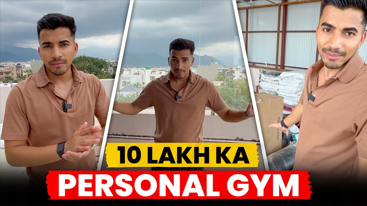 Building My Dream Home Gym with ₹10 Lakh Investment