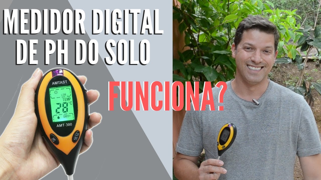 Medidor Digital de PH do Solo, Funciona? Confira o nosso teste!