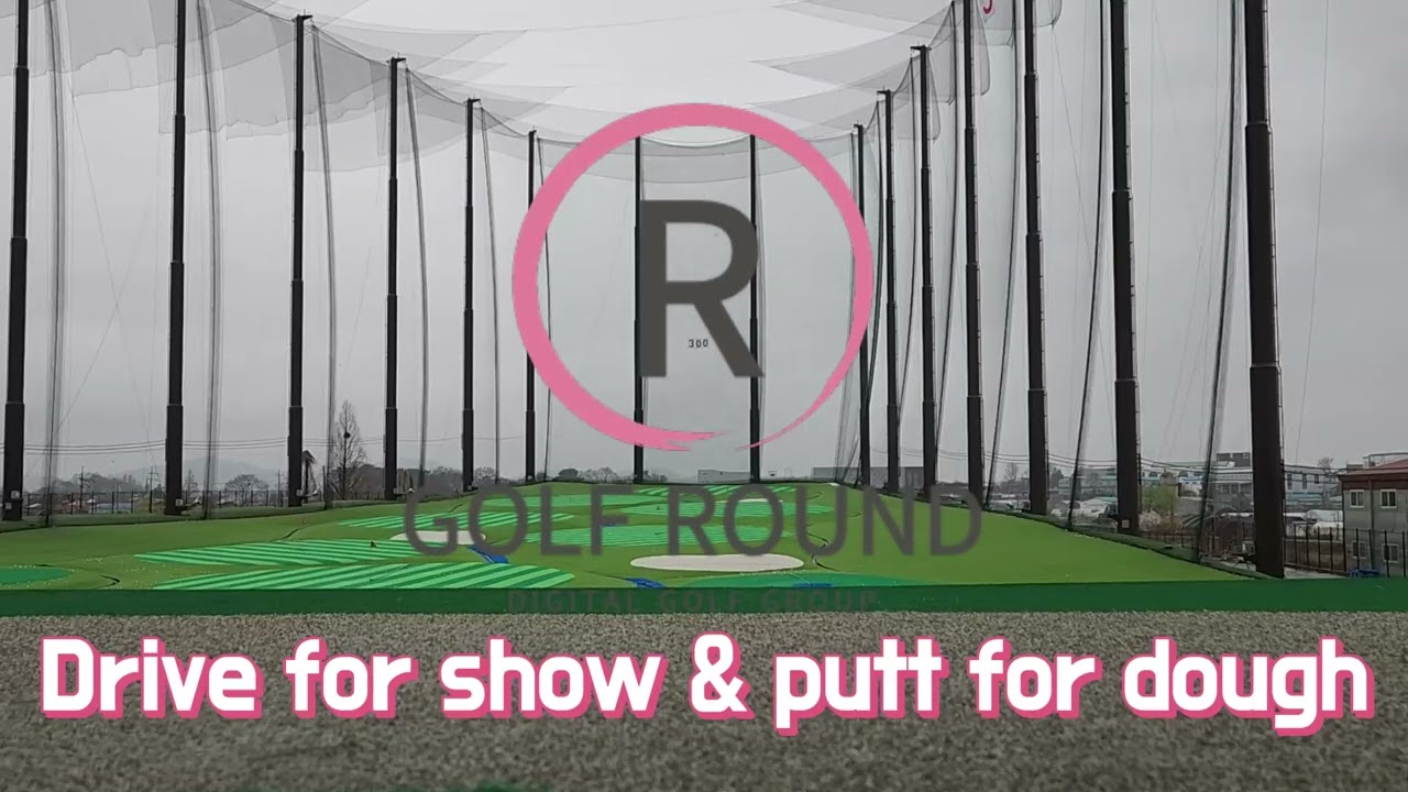 Golf round practice range ASMR 