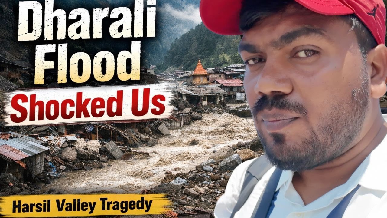 Paradise Destroyed 💔 Dharali Village After Flood | Harsil valley #harsilvalley #dharalicloudburst
