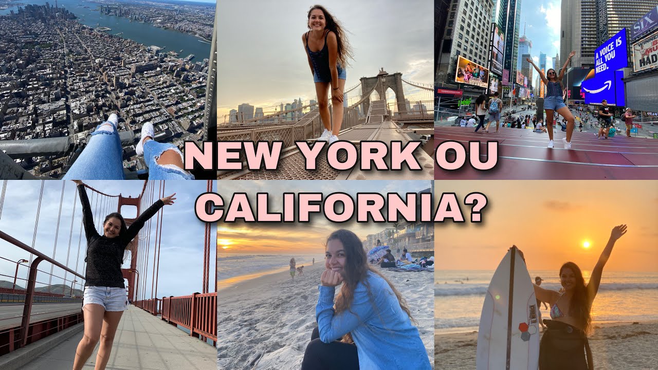 NY x California: onde morar como AuPair?