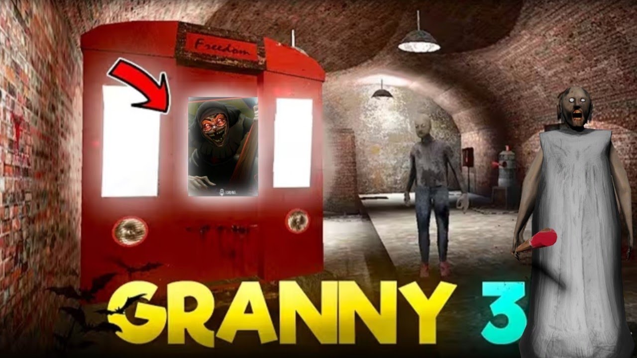 GRANNY CHAPTER 3 || GRANNY KA TRAIN LEKE BHAGGYA || CHOTTO GAMER