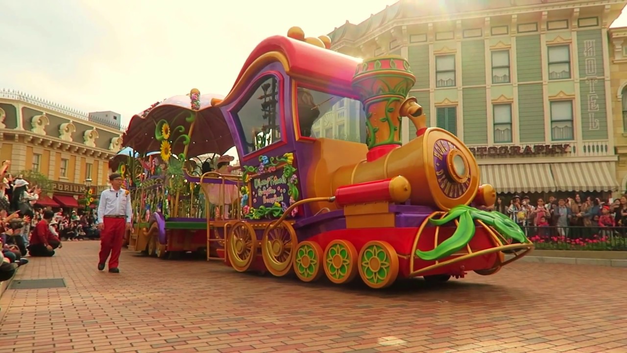 Hong Kong Disneyland - Disney Friends Springtime Processional