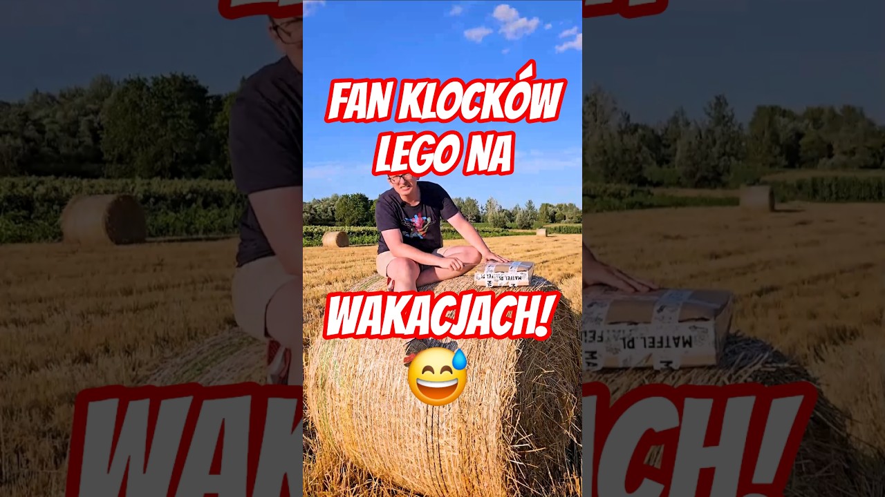 FAN KLOCK&Oacute;W LEGO NA WAKACJACH! 😅 #lego #parodia