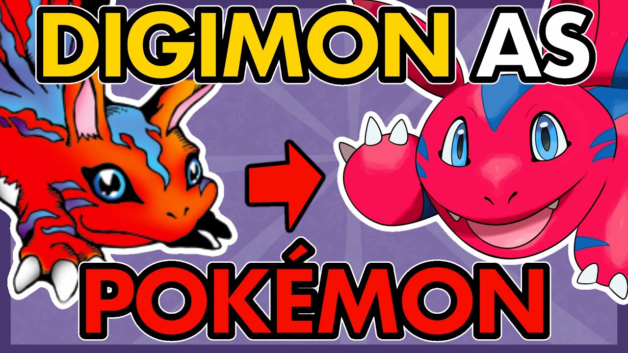 Turning DIGIMON into POKEMON!
