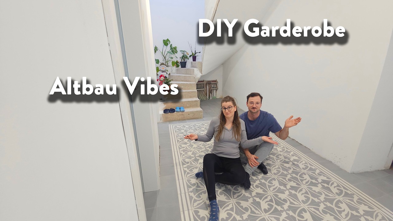 WIR GESTALTEN UNSEREN VORRAUM!✨DIY Altbau Stil, Garderobe & Heizungsoptimierung/ Bauvlog 149
