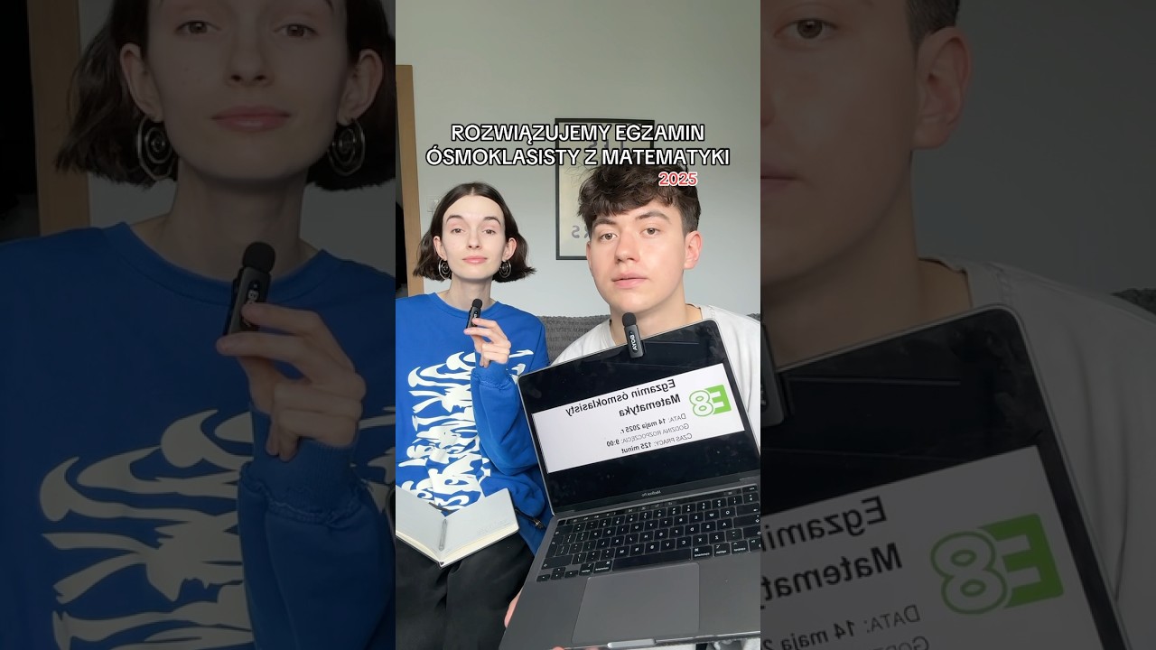 Studenci rozwiązują EGZAMIN &Oacute;SMOKLASISTY z matematyki!