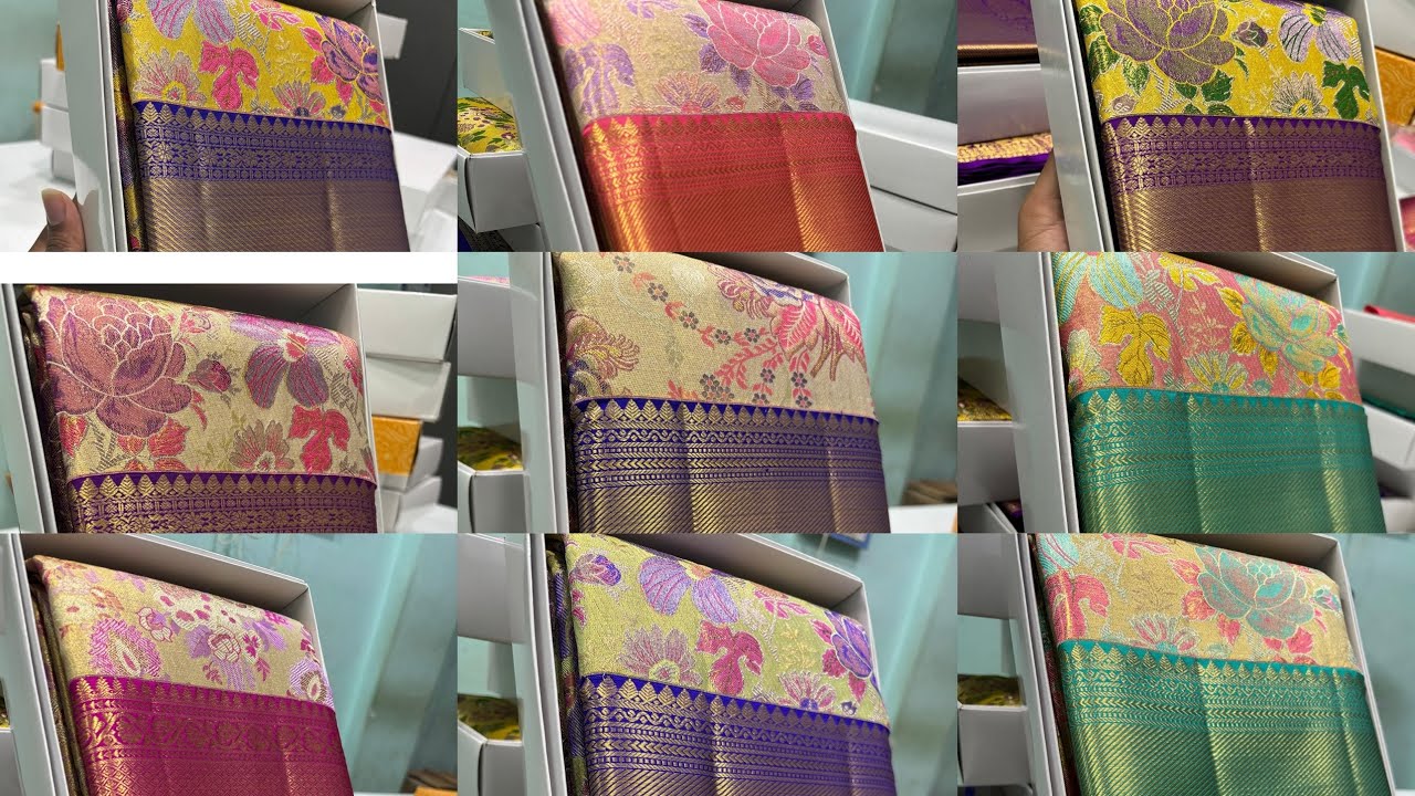KANCHIPURAM PURE  KUTTU 4D SILK SAREES #skrhandloomsbykanchipuramsilksarees @skr__handlooms