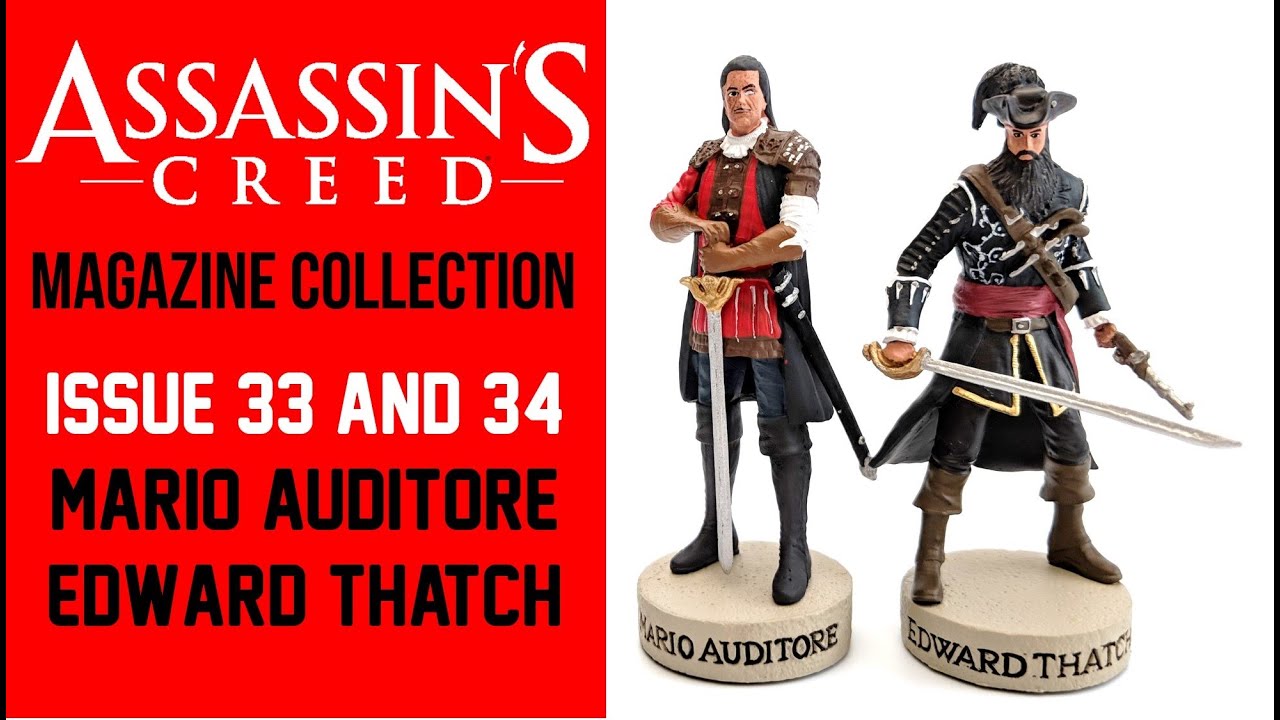 ASSASSIN'S CREED Magazine Figure Collection Issue 33-34 | The Gamer Vault