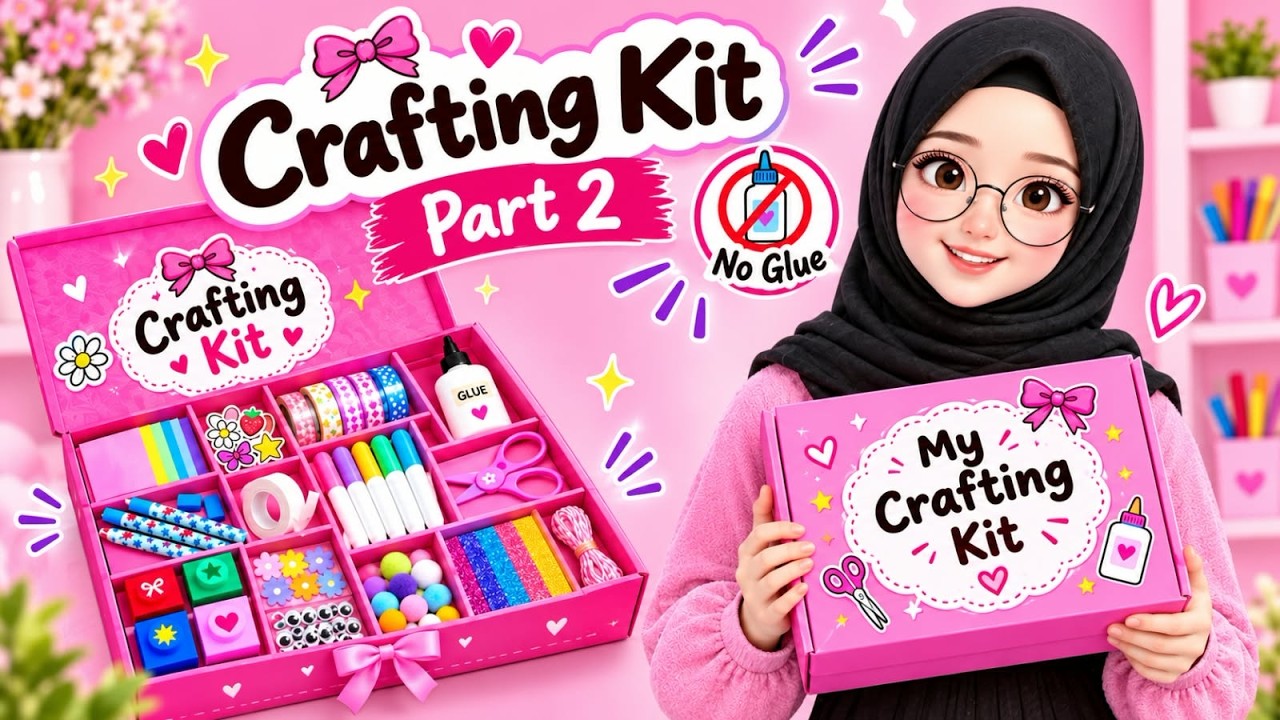 DIY Crafting Kit Part 2 | Homemade Craft Tools (No Glue!)
