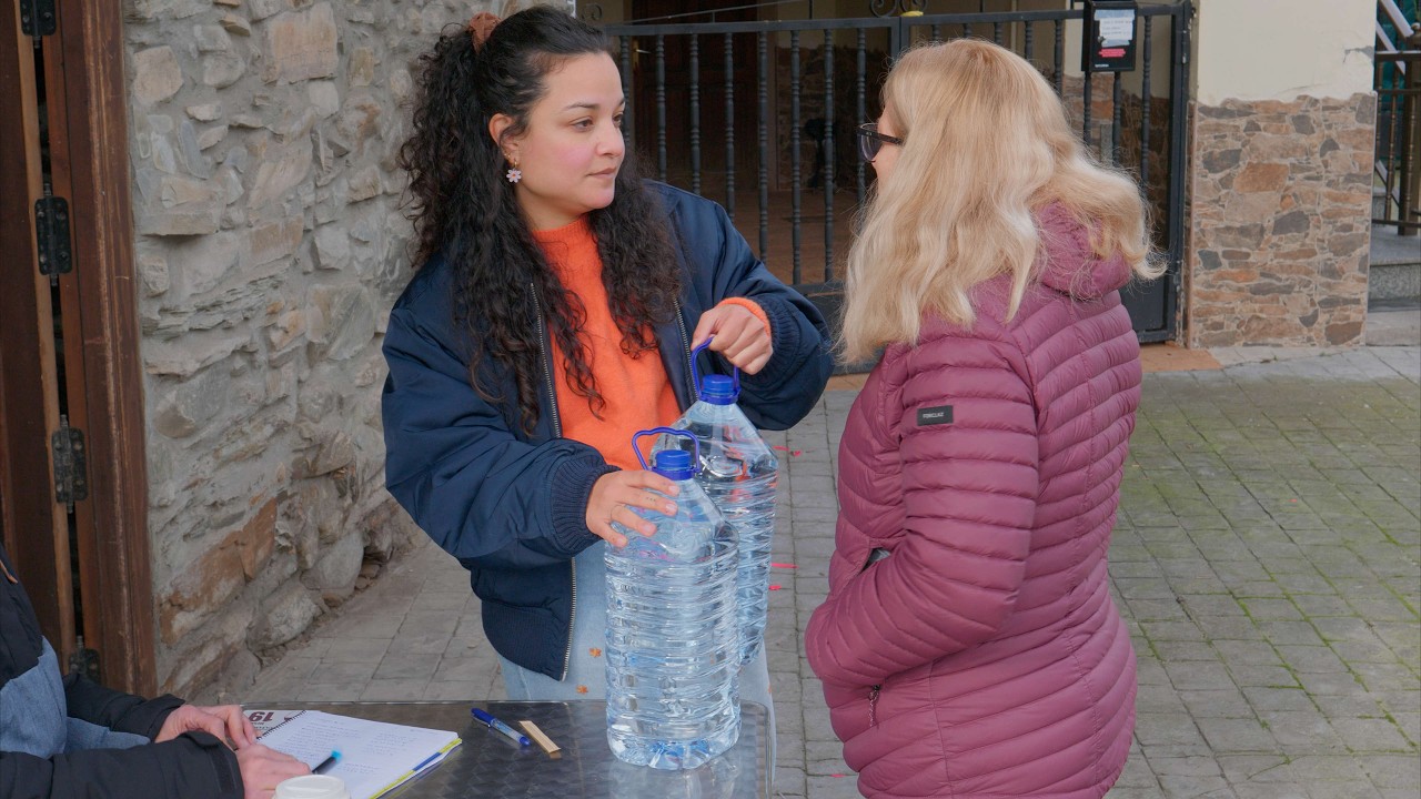 Los vecinos de Toral de Merayo esperan la recuperación del suministro de agua de Santa Lucía