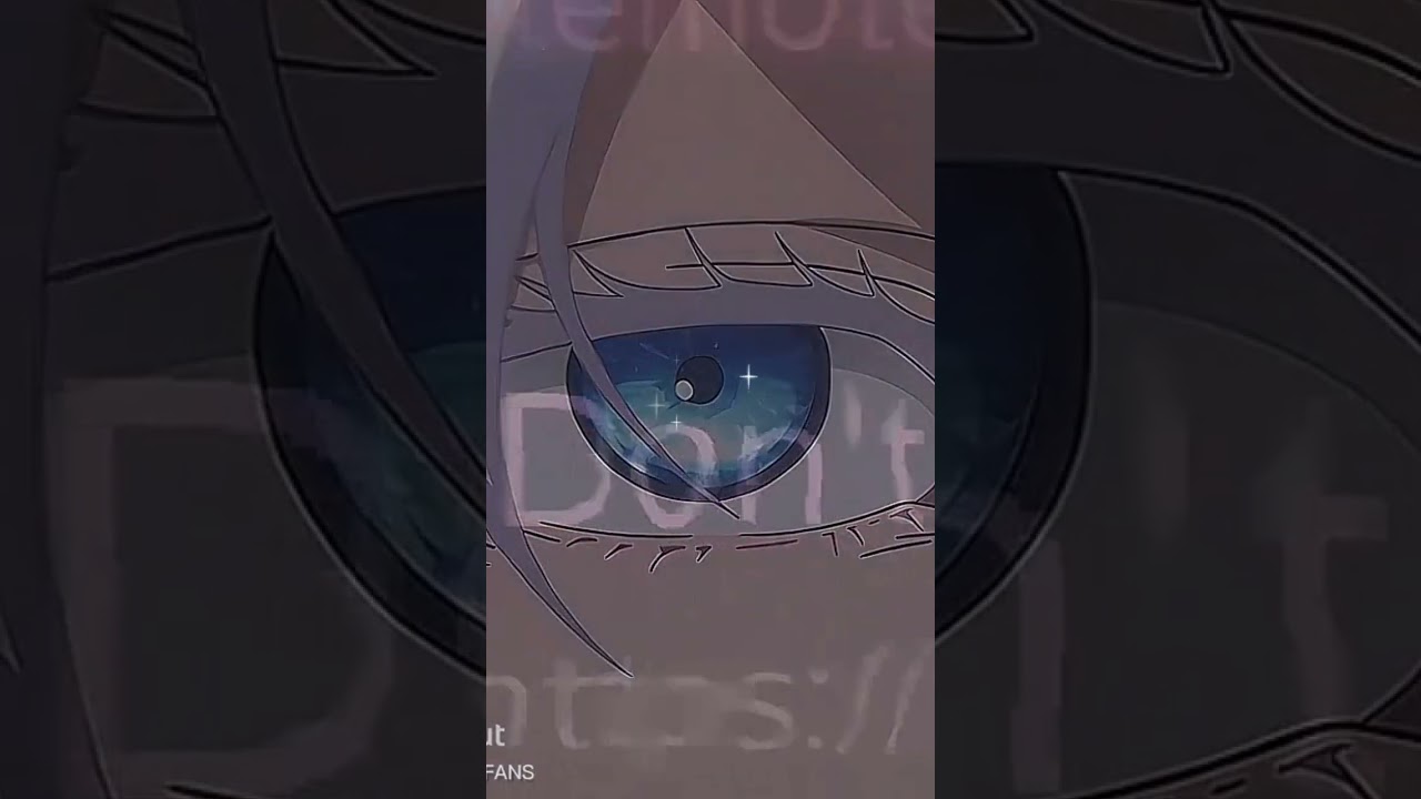 Eyes don't lie~♪ 