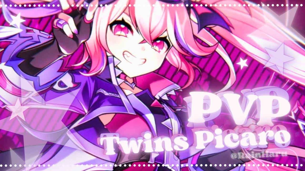[Elsword] 무시무시한 악동! Twins Picaro PvP | 엘소드 트윈즈 피카로 대전