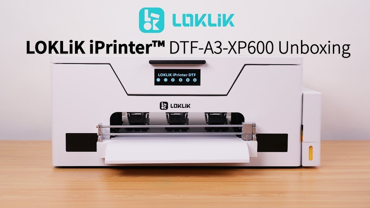 LOKLiK iPrinter™ DTF-A3-XP600 Unboxing – Everything You Need to Start Printing!