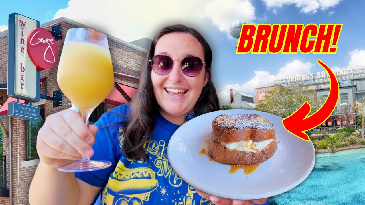 Must Try Brunch at Disney World- Wine Bar George in Disney Springs!