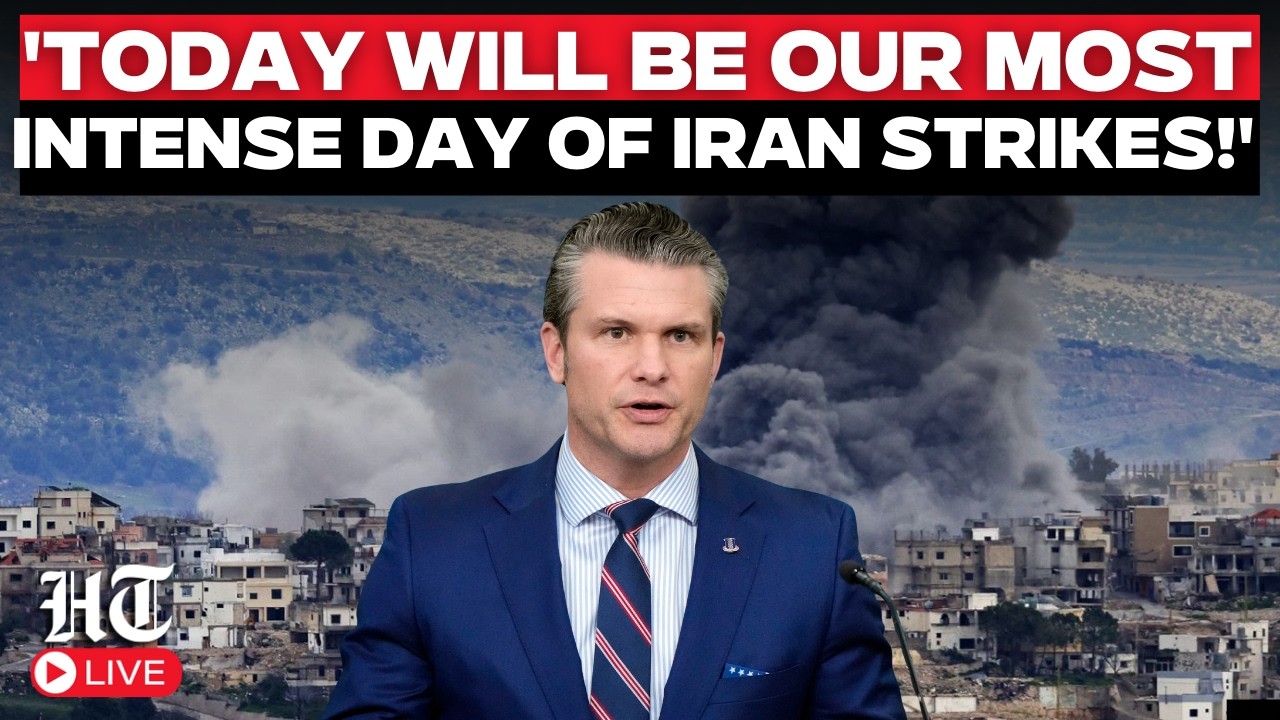 Pentagon Briefing Live | Hegseth&rsquo;s Stark Warning| U.S.&ndash;Iran War | Trump | Khamenei | US Iran War