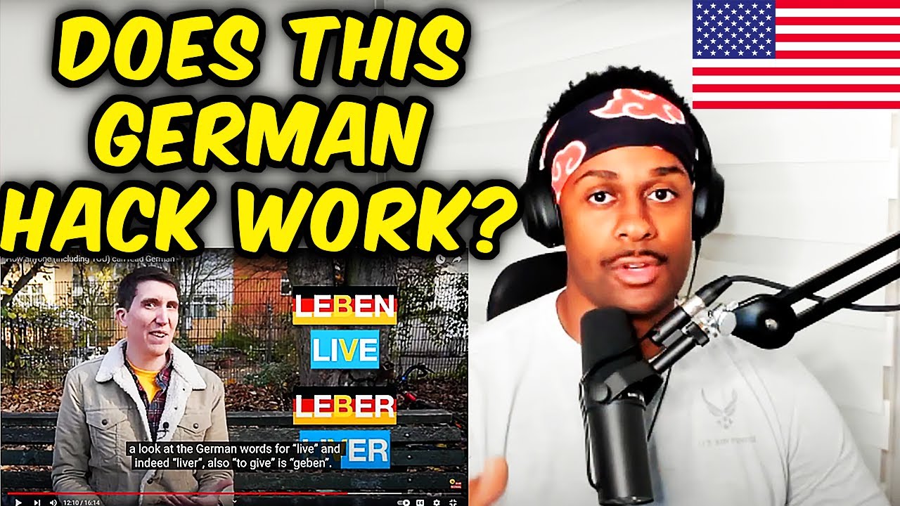 How ANYONE can read German🇩🇪 (American Reacts 🇺🇸)