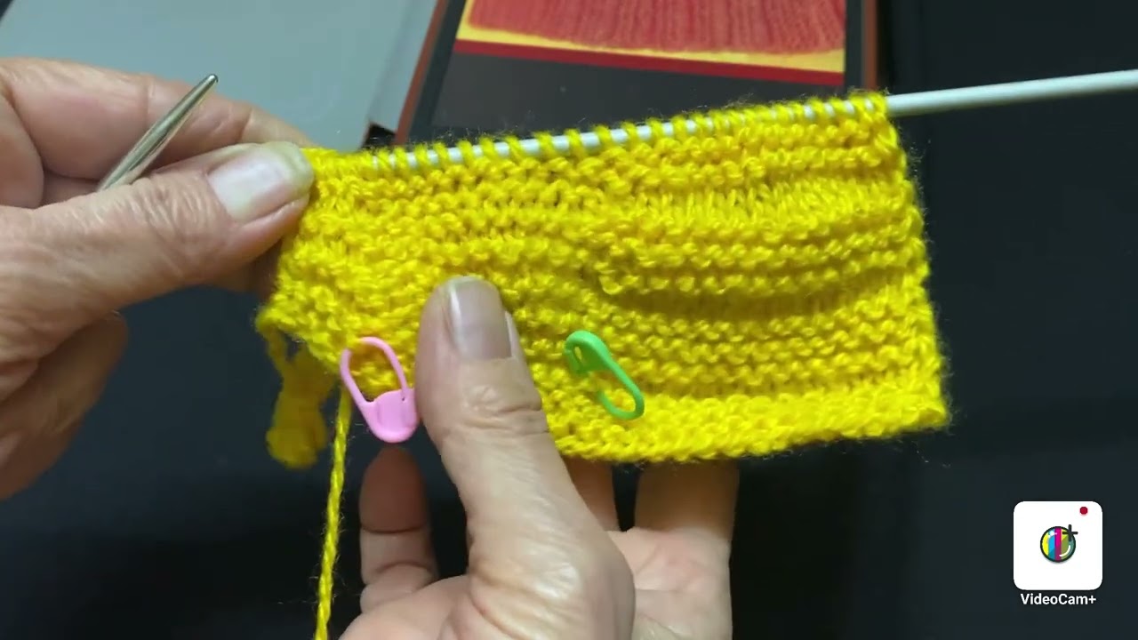 تنورة الصغيرة بالأسطر القصيرة/skirt knitting