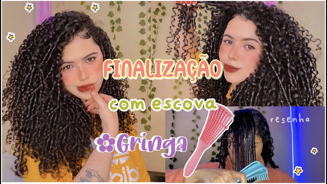 FINALIZAÇÃO COM ESCOVA POLVO / resenha ✔️🌻