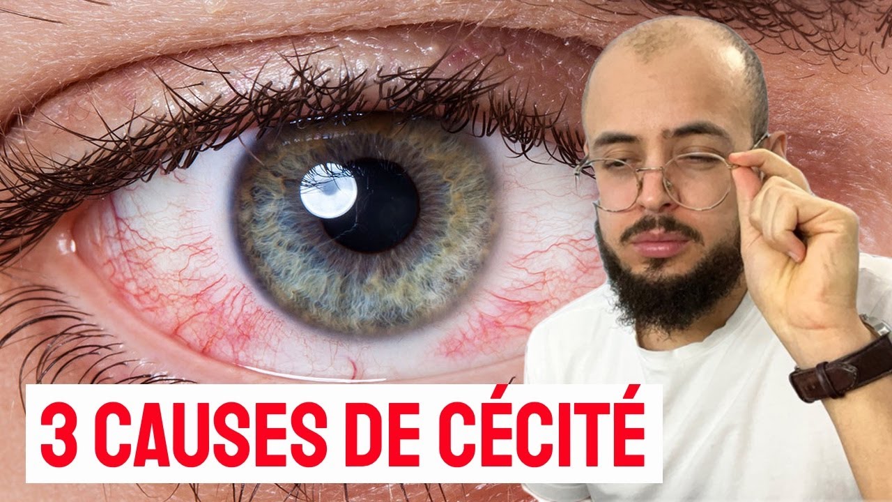 Les 3 grandes causes de PERTE DE VUE à l'âge adulte !