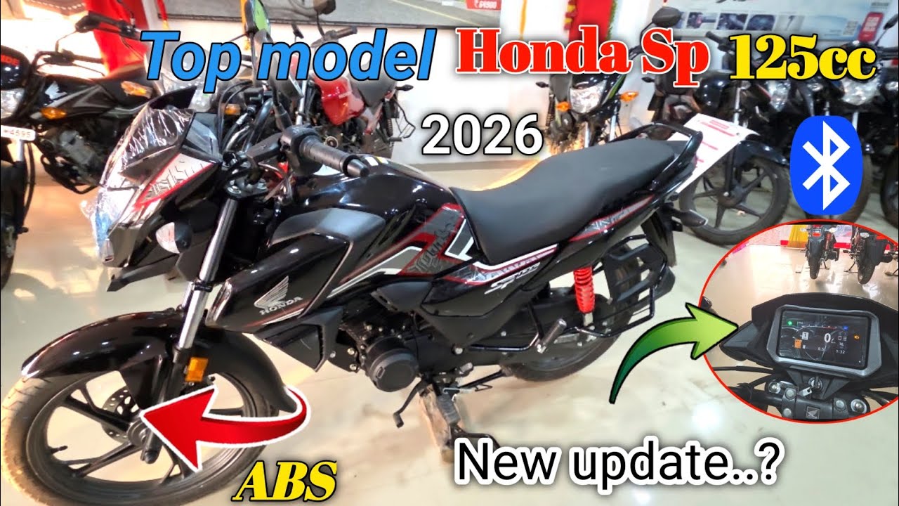 All New 2026 Honda SP 125 Disc OBD-2B New Update Features And New Price | Details Review