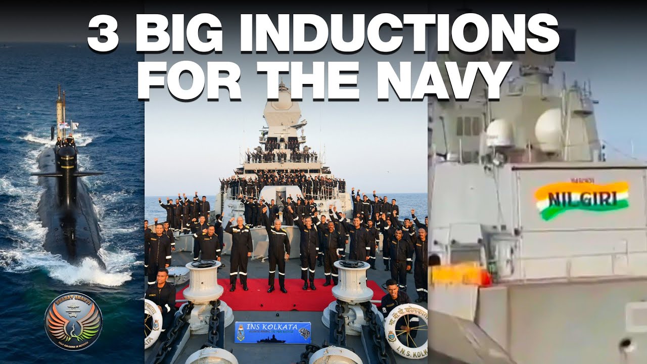 The Indian Navy To Induct Three New Combat Units On January 15