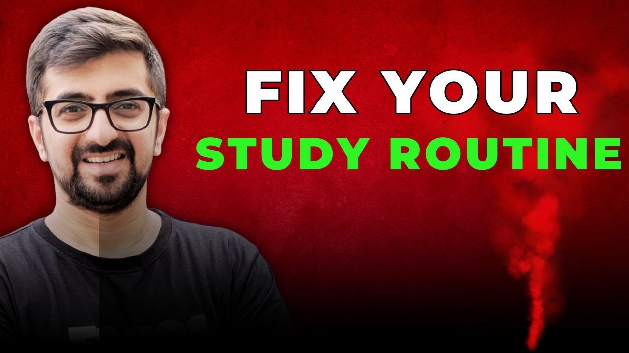 Fix Your Study Routine Part 1 | CA Students | Exam Guidance | Neeraj Arora