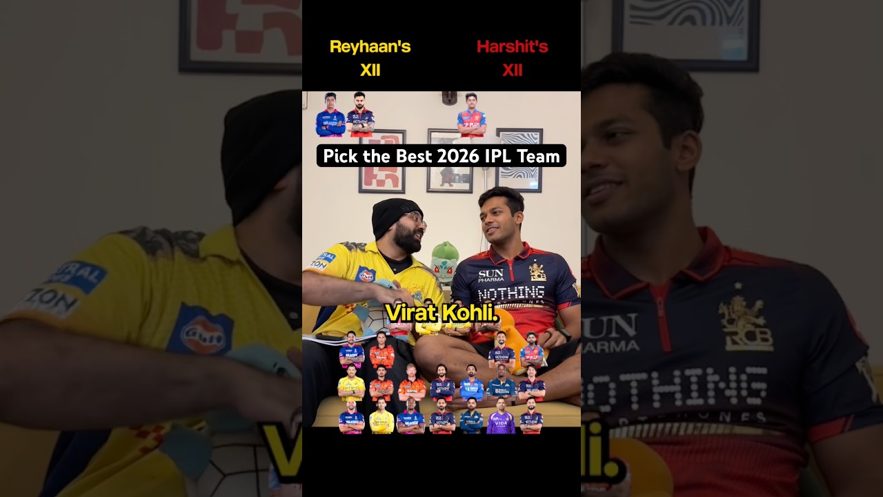 Pick the Best 2026 IPL Team
