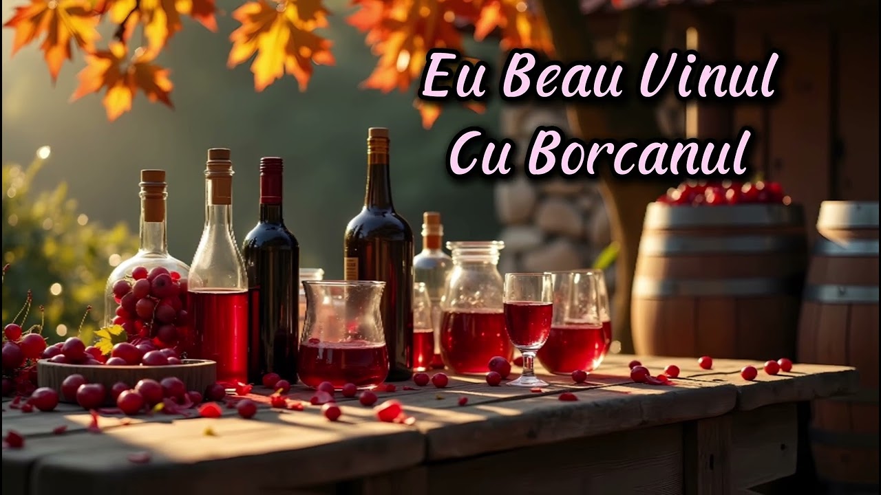 🍷 Eu beau vinul cu borcanul – 🎶 Hit Popular de Voie Bună | Muzică de Chef