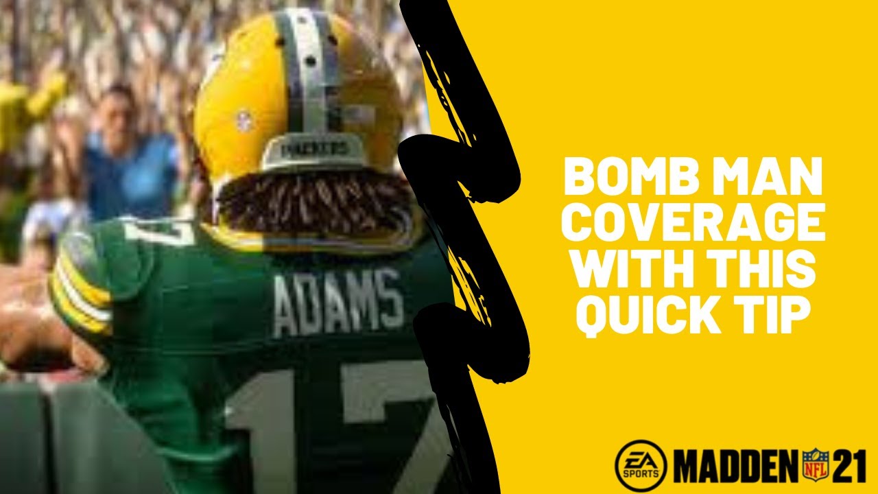 Madden 21 Tips and Tricks| How To Beat Any Man Defense For a One Play Touchdown| #Shorts