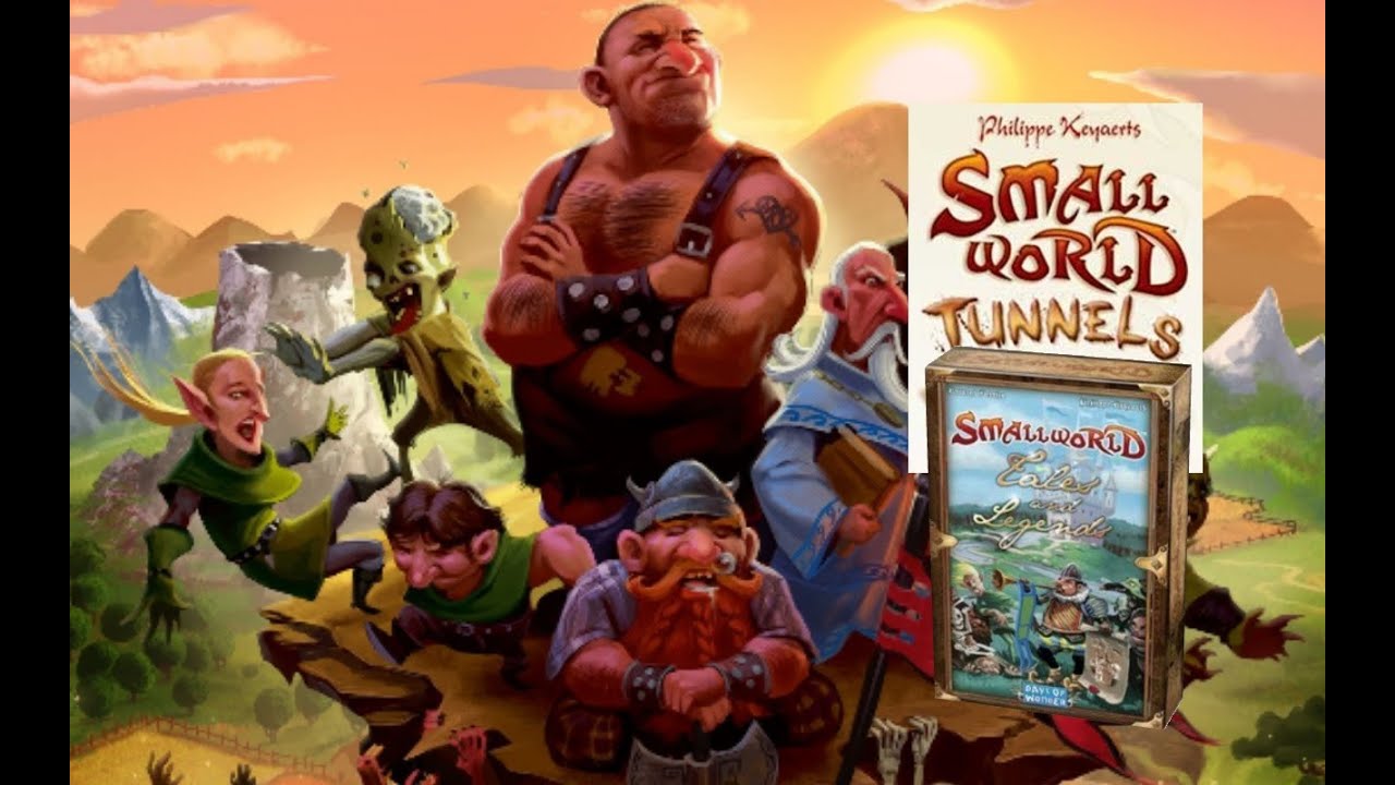 Smallworld Part 4 - Extension 7 : Tunnels, Extension 8 : Contes et légendes