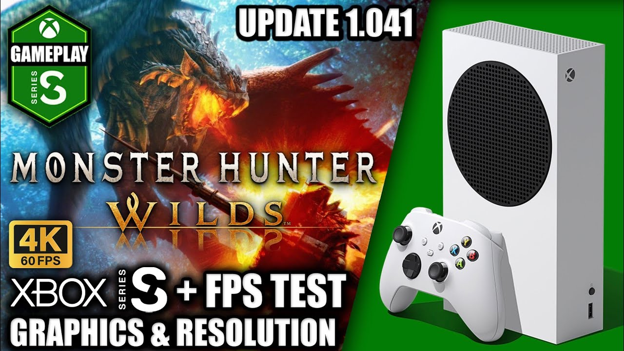 Monster Hunter Wilds: Update 1.041 - Xbox Series S Gameplay + FPS Test
