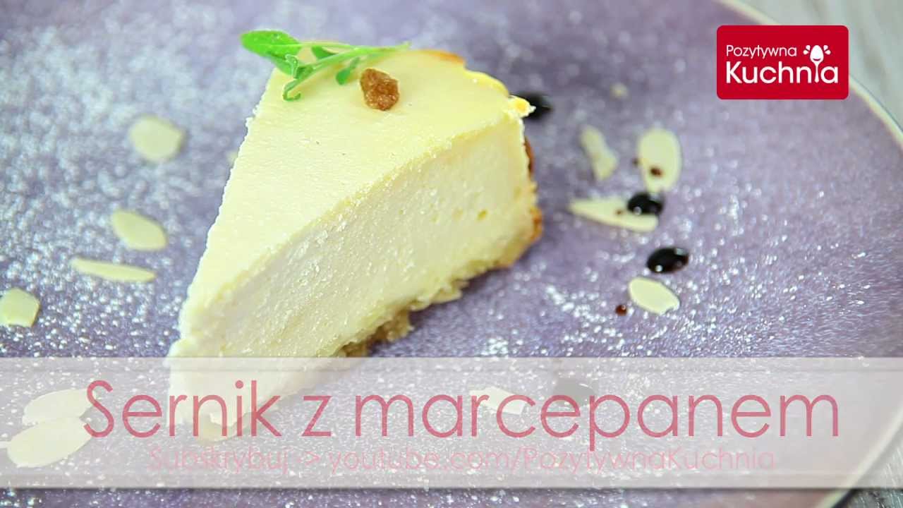 Sernik z marcepanem 🍰 | Dorota Kamińska